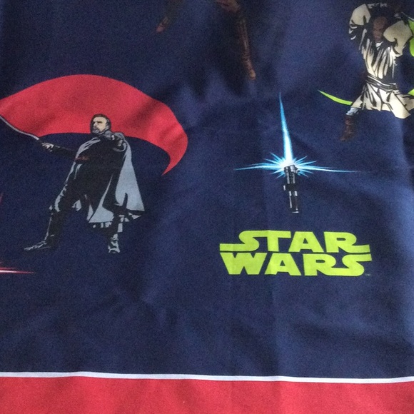 Star Wars 2000 top twin bed sheet. Vintage, collectable - Picture 2 of 9
